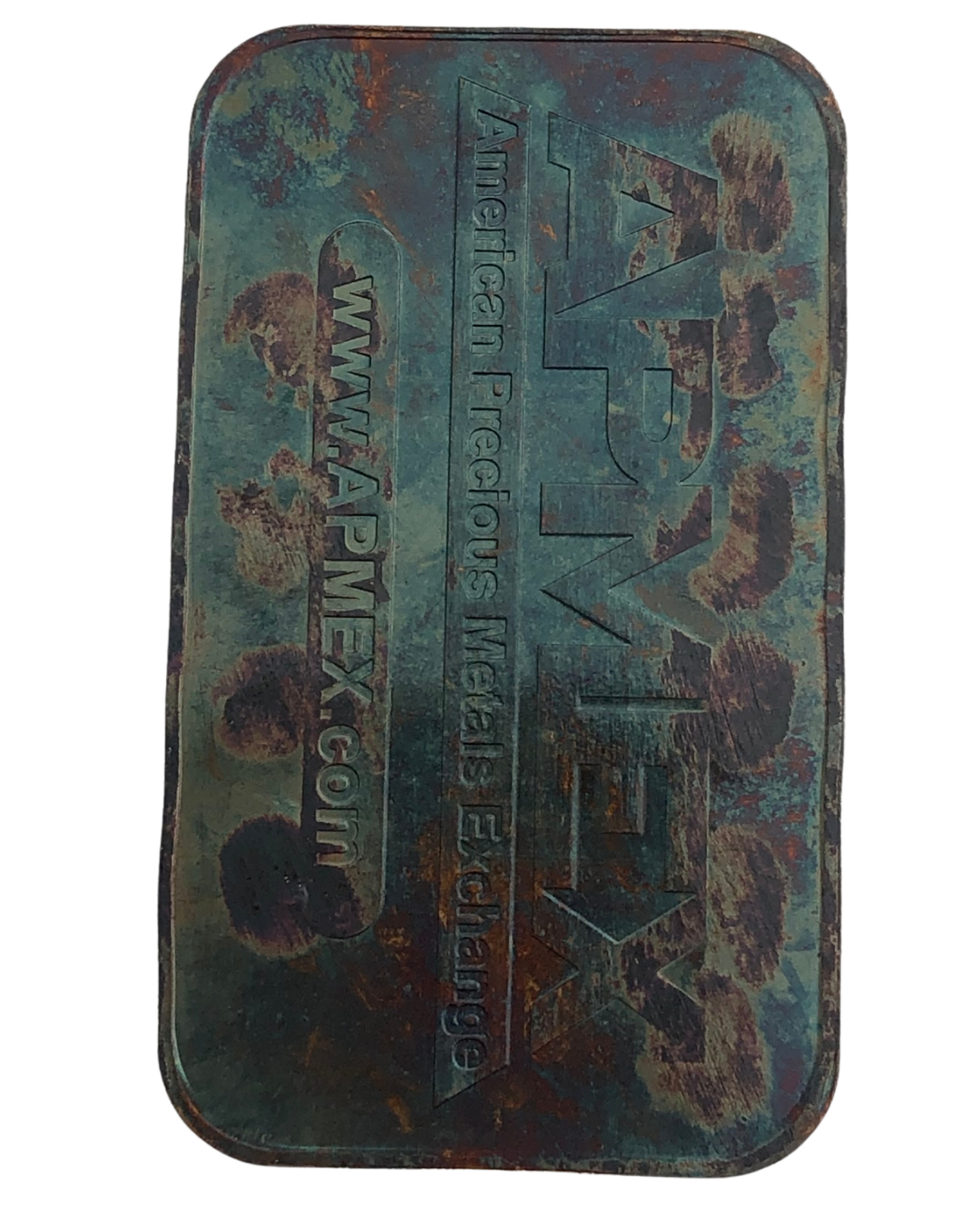 Defaced APMEX 1oz Silver Bar