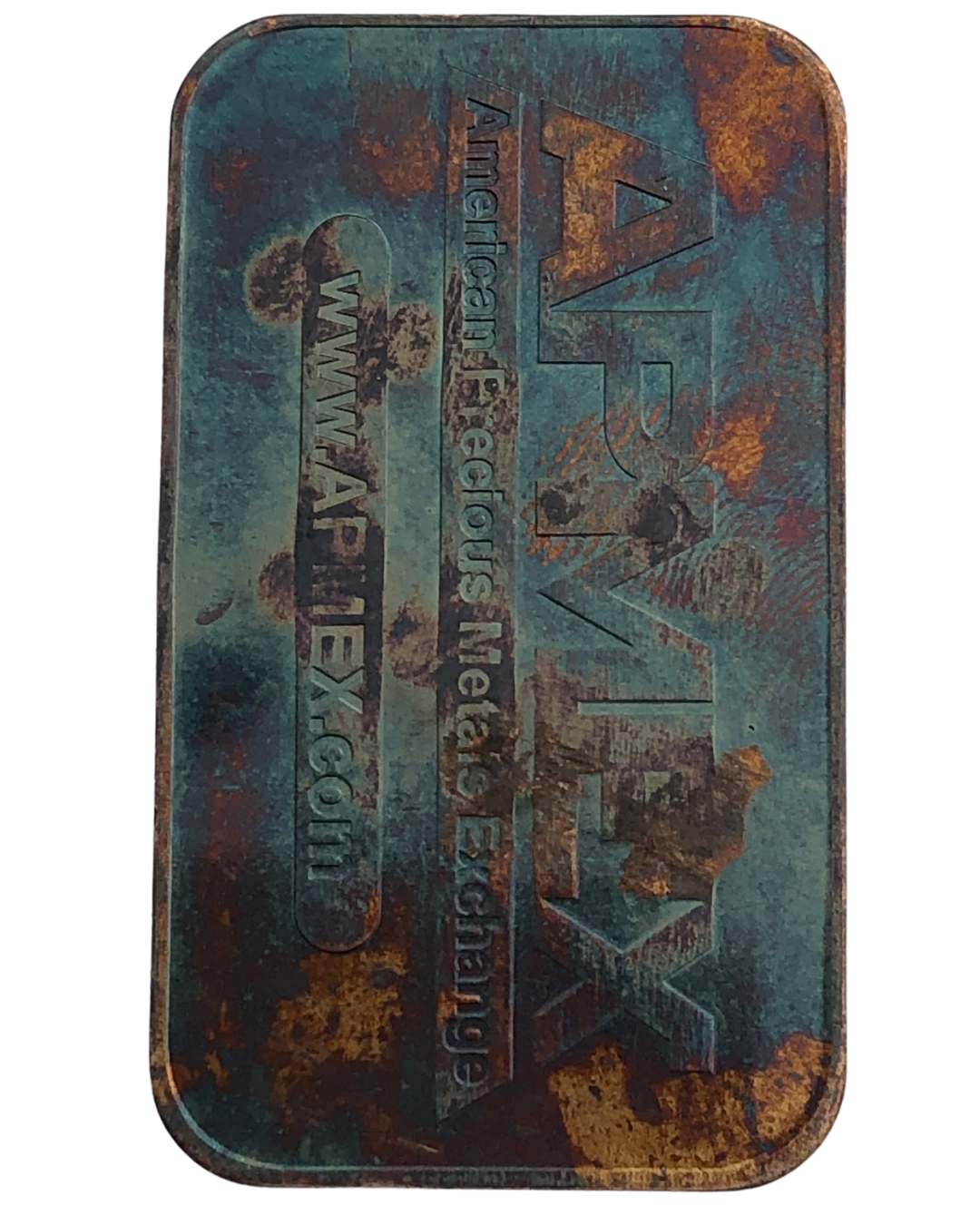 Defaced APMEX 1oz Silver Bar