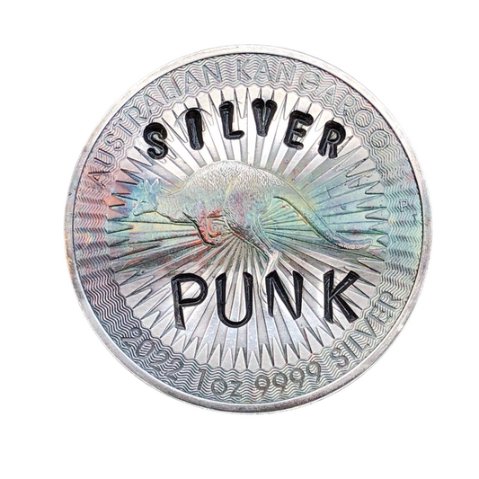Defaced by Silver Punk 1ozt Australian Kangaroo