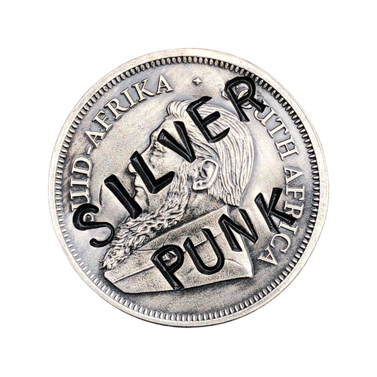 Defaced by Silver Punk 1ozt Krugerrand 2023