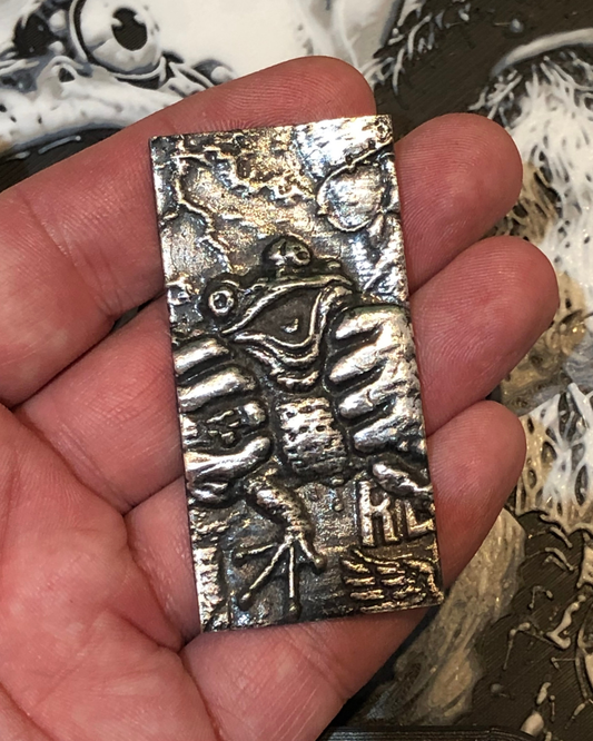 "I’m Telling Mother" Bar — Silver Punk × Sticky Print Pixels