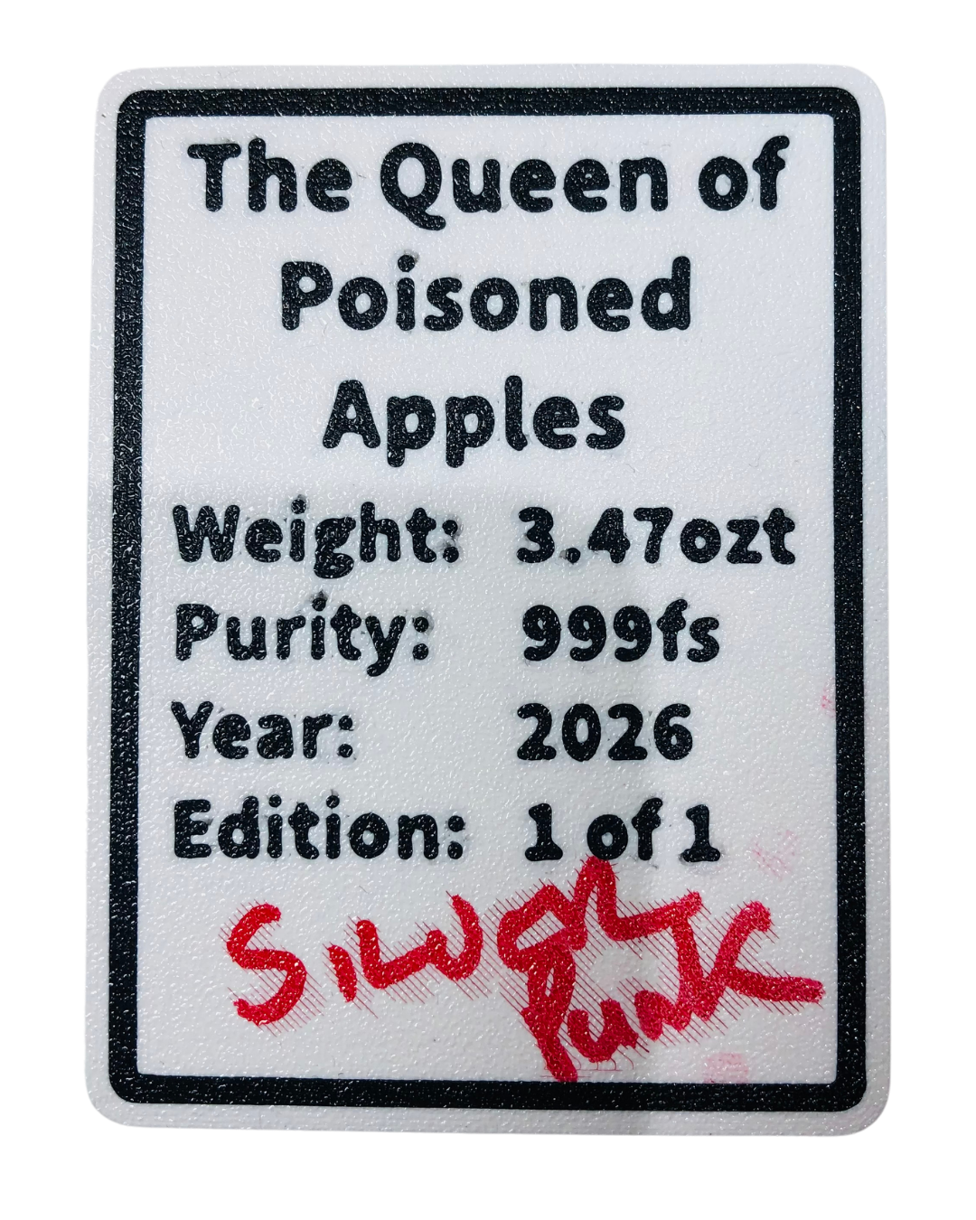 The Queen of Poisoned Apples (1 of 1)